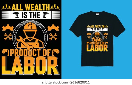 May Day retro vintage graphic art t-shirt design vector illustration.Creative typography with 
celebration, independence, men at work, american flag.Ready for print, apparel, clothing,  poster, etc