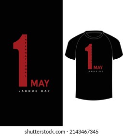 May Day Typography T-shirt Design