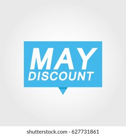 May discount sign