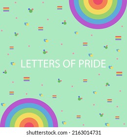 May everyone believe in love and feelings.LGBT,It consists of six colors of the rainbow, a three-colored bear, and a six-colour flag that is an important symbol.