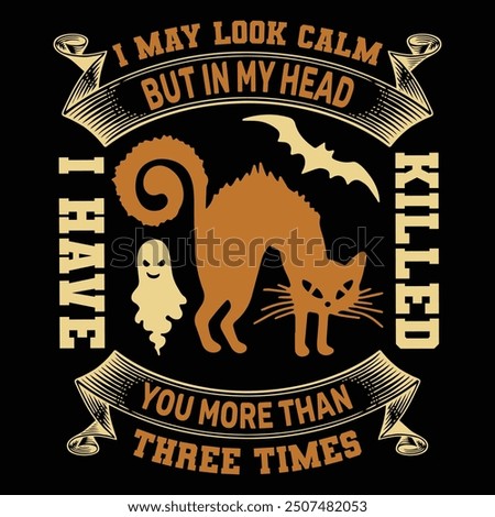 Similar – Image, Stock Photo three times pumpkin