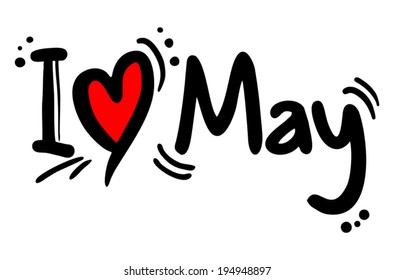 May Love Stock Vector (Royalty Free) 194948897 | Shutterstock