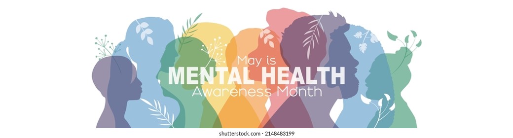 May is Mental Health Awareness Month banner.