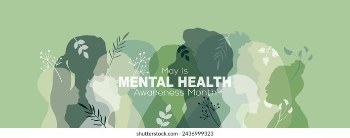 May is Mental Health Awareness Month banner.