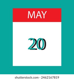 May month, may month date design.