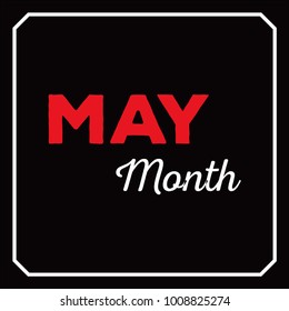May Month Design