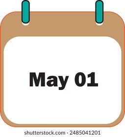 Icono del mes de mayo 01 | Diseño de iconos de fecha