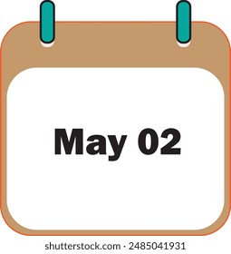 May Month Icon 02 | Date Icon Design