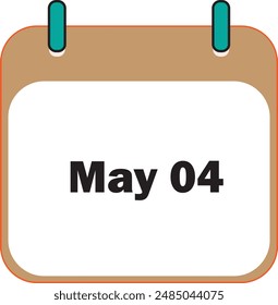 Icono del mes de mayo 04 | Diseño de iconos de fecha