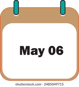May Month Icon 06 | Date Icon Design