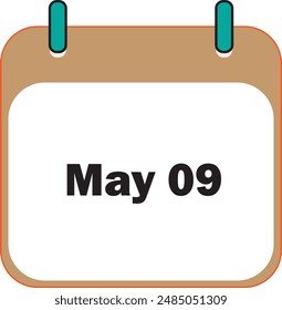 May Month Icon 09 | Date Icon Design
