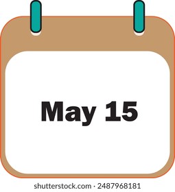 May Month Icon 16 | Date Icon Design