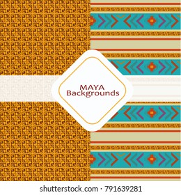 Maya culture background 