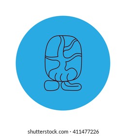 maya flat icon