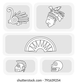 Maya Icon Set Design