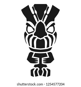 Maya idol icon. Simple illustration of maya idol vector icon for web design isolated on white background