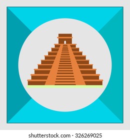 Maya Pyramid Icon