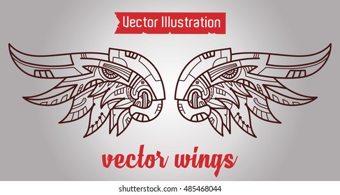 Maya vector wings
