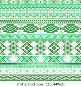Mayan american indian pattern tribal ethnic motifs geometric seamless background. Rich native american tribal motifs textile print ethnic traditional design. Aztec symbol fabric print.