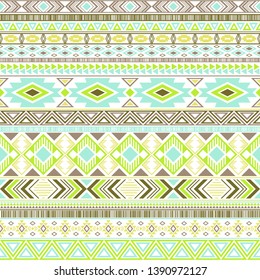 Mayan american indian pattern tribal ethnic motifs geometric vector background. Modern native american tribal motifs textile print ethnic traditional design. Aztec symbol fabric print.