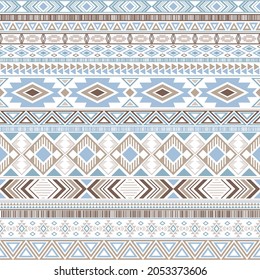 Mayan american indian pattern tribal ethnic motifs geometric seamless background. Cute native american tribal motifs clothing fabric ethnic traditional design. Aztec symbol fabric print.