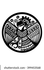 Mayan Glyph, Eagle