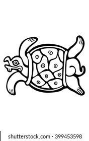 Mayan Glyph, Turtle