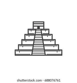 Mayan Pyramid icon