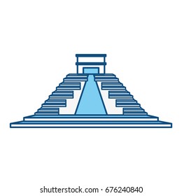 Mayan pyramid monument