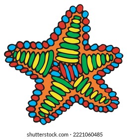 maybe this is a new type of starfish