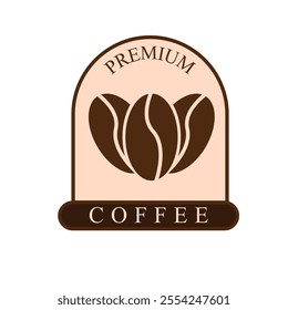 Maybe this vector icon image or logo is suitable for those of you who are looking for the front view of your company that sells coffee plant seeds or maybe your company is engaged in coffee production