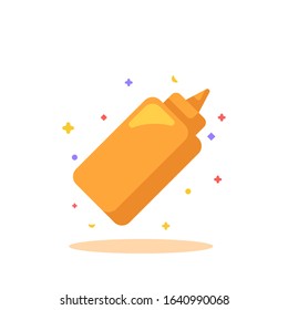 mayonnaise bottle vector design illustration icons
