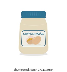 Mayonnaise Bottle Vector Isolated On White Stock Vector (Royalty Free ...