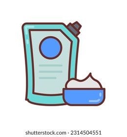 Mayonnaise icon in vector. Illustration