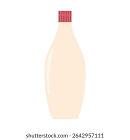 Mayonnaise illustration. Transparent background material.Seasoning series.