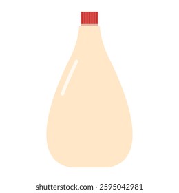 Mayonnaise squeeze bottle icon. Vector.