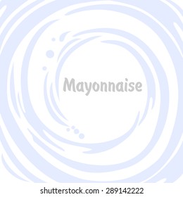 Mayonnaise. Vector Illustration 