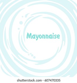 Mayonnaise. Vector Illustration