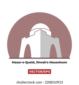 Mazar-e-Quaid, Jinnah's Mausoleum isolated with background