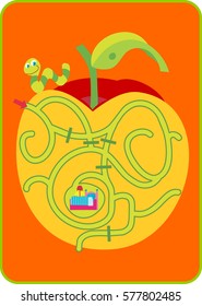 maze for children. activity maze for kids. fun games