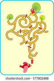 maze for children. activity maze for kids. fun games