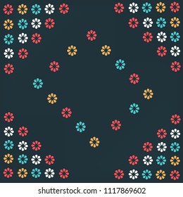 Maze Colorful decoration for design template