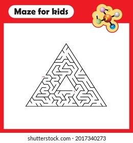 maze coloring pages for kids
