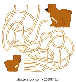 Maze game (bears)