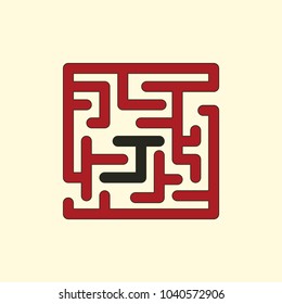 Maze game board game