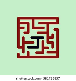 Maze game board game