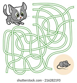 1,617 Cat maze Images, Stock Photos & Vectors | Shutterstock