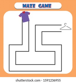 Maze game for children, Education Developing Table