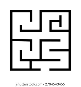  maze game icon vector icon