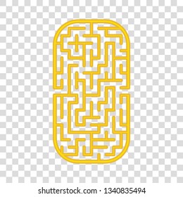 Maze. Game for kids. Funny labyrinth. Activity page. Puzzle for children. Riddle for preschool. Color vector illustration